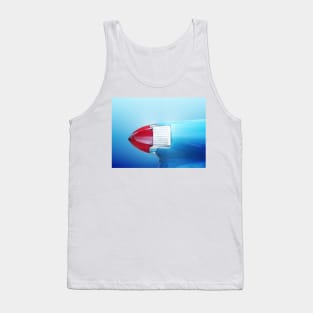 US American classic car 88 1956 tail fin abstract Tank Top